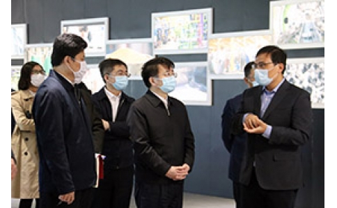 山東省商務廳黨組書記、廳長張德平一行到我公司調研